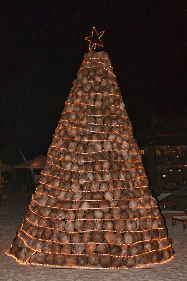 Coconut Christmas tree